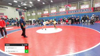 222 lbs Consolation - Caiden Johnson, Edison vs Angel Cervantes, Highland