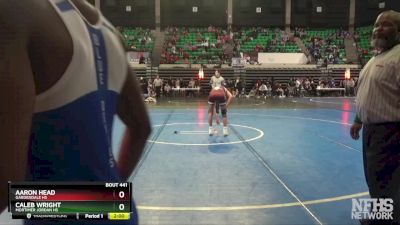 6A 120 lbs Quarterfinal - Caleb Wright, Mortimer Jordan HS vs Aaron Head, Gardendale Hs