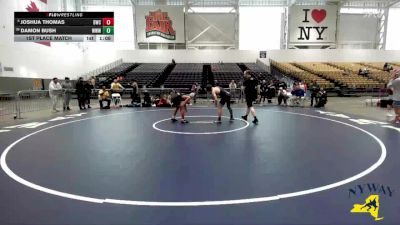 145 lbs 1st Place Match - Joshua Thomas, B2 Wrestling Club vs Damon Bush, Warrior Warehouse Wrestling