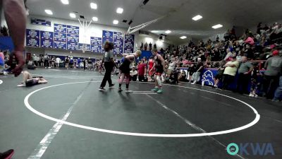100-105 lbs Rr Rnd 3 - Blake Wilkinson, Skiatook Youth Wrestling vs Logan Whited, Perry Wrestling Academy