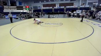 215 lbs Finals (4 Team) - Ethan Kaminskey, Massapequa vs Braydon Dunican, Shenendehowa