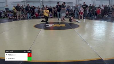 80-J lbs Round Of 16 - Anze Williams, MI vs Giovanni Brunst, OH