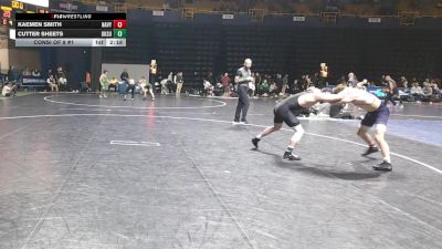 149 lbs Consi Of 8 #1 - Kaemen Smith, Navy vs Cutter Sheets, Oklahoma State