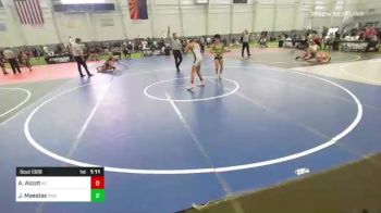 106 lbs Semifinal - Aaron Alcott, Az vs Josiah Maestas, Pride Wrestling