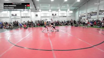 S-90 lbs Consi Of 8 #1 - Elijah Wineberg, OH vs Cole Patrick, MI