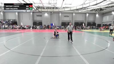 107 lbs Consi Of 16 #2 - Amiliya Binoji, Rocky Hill vs Freya Cooper, Westhill