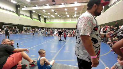 49 lbs Rr Rnd 1 - Dalton Clark, Compound Wrestling vs Micah Messina, Level Up Wrestling Center