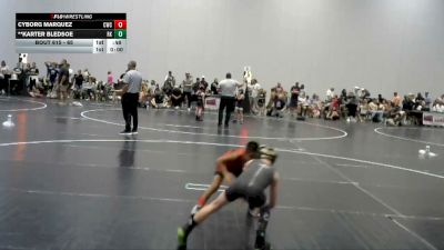 65 lbs Champ. Round 1 - Cyborg Marquez, Cowboy Wrestling Club vs **Karter Bledsoe, Rising Kingz