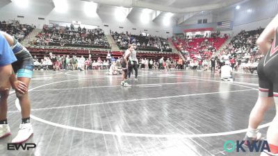 85 lbs Round Of 16 - Henry Hibdon, Barnsdall Youth Wrestling vs Peyton Garrison, Verdigris Youth Wrestling