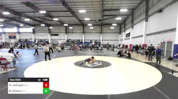 88 lbs Quarterfinal - Noah Callirgos, Grind House East vs Brandon Chavez, New Mexico Bad Boyz