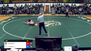 Dual - Josh Jordan, Lake Erie College vs Nolan Gessler, Tiffin University