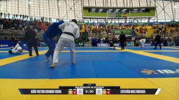Estevão Max Nogara vs João Victor Ovando Viera 2026 Brasileiro Jiu-Jitsu IBJJF