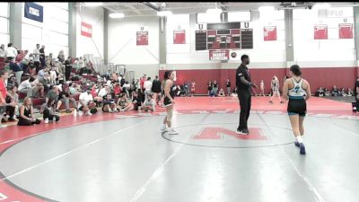 109 lbs Final - Charlie Wylie, Port Jervis High School/ Club- Iron Horse vs Angelica Serratos, Surfside X
