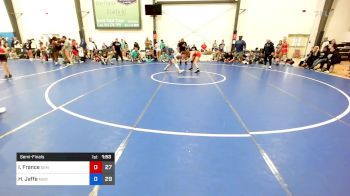 61 kg Semifinal - Isis France, Wyoming SEM vs Haylie Jaffe, Misfits Girls Onyx