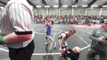 57 lbs Rr Rnd 1 - Ayden Carver, Aztec vs Benaiah Lincoln, Mingus Mountain Wrestling