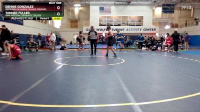 184 lbs Cons. Round 1 - Dennis Gonzalez, Northern Oklahoma College-Tonkawa vs Tanner Fuller, Iowa Western Community College