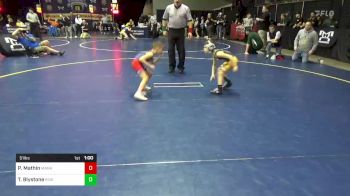 51 lbs Round Of 16 - Paxton Mathin, Manheim vs Tyler Blystone, River Valley