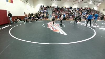 150 lbs Champ. Round 1 - Cameron Goeken, South vs Tannen Birdsley, Thermopolis