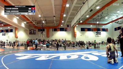 126 lbs Cons. Semi - Caleb Gibson, New River WC vs Carl Andrade, Freak Factory Wrestling Club