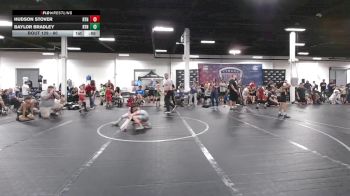 60 lbs Cons. Round 1 - Hudson Stover, Honey Badgers Wrestling Club vs Baylor Bradley, Pottsgrove