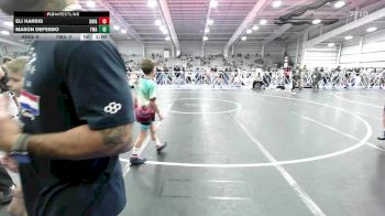 52 lbs Rr Rnd 3 - Eli Harris, Knights Wrestling Club vs Mason DeFebbo, Felix Wrestling Academy