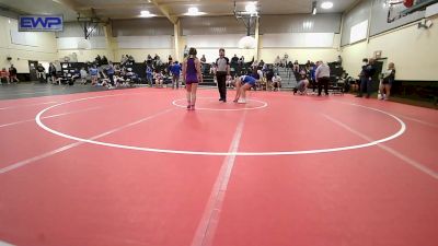 120 lbs Rr Rnd 3 - Milla Andrews, Fayetteville Girls HS vs Laylah Riley, Oologah