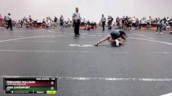 129 lbs Cons. Round 3 - Fernando Mulligan, Compound Wrestling vs Josh Davenport, LFO