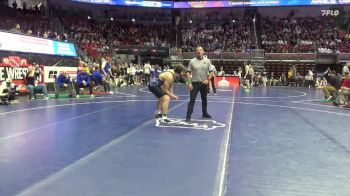 1A-215 lbs Champ. Round 2 - Carter Wright, Woodbury Central vs Wyatt Bearman, Nashua-Plainfield