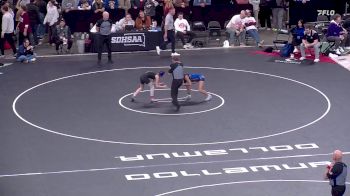 100 lbs Cons. Round 3 - Jewel Gannon, Canton vs Paisley Stewart, Aberdeen Central