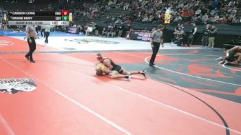 Cons. Round 1 - Carson Long, Chadron vs Drake Hegy, Logan View