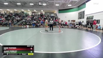 138 lbs Cons. Round 2 - Zane Thomsen, HWC vs Kaden Markley, Blue Valley Southwest