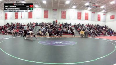 138 lbs Cons. Round 2 - Alex Echeverria, Lakeside vs Ashtyn Grace, Conneaut