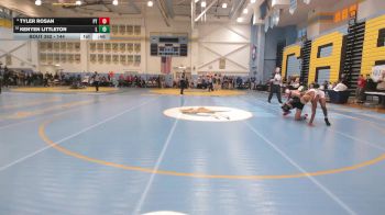 144 lbs 7th Place Match - Kenyen Littleton, Laurel H S vs Tyler Rosan, Polytech
