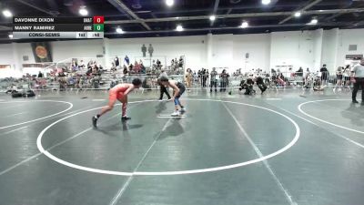 70K (154.3) + 2.2 = 156.5 MAX kg Consolation - Davonne Dixon, Unattached vs Manny Ramirez, Arreola WC