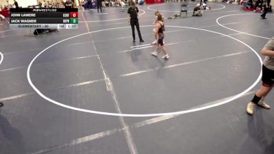 Elementary - 64 lbs Kane Johnson, Centennial vs Landon Michel, New Prague