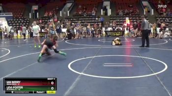 100 lbs Round 2 (4 Team) - Ian Berry, Ninja Gold vs Levi Foster, MI Pitbulls