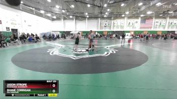 125 lbs Semifinal - Shane Corrigan, UW-Parkside vs Jason Strope, McKendree University