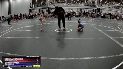 50 lbs Placement (4 Team) - Xzonnah Hawkins, MGW Lost Souls vs Quinn Supanik, RaZor GWC