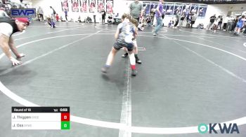 49 lbs Round Of 16 - Jo Thigpen, Choctaw Ironman Youth Wrestling vs Jensen Oss, Saints Youth Wrestling Club