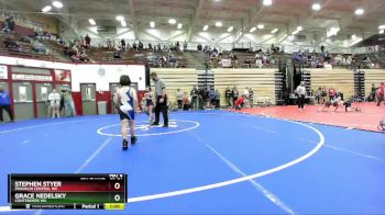 68-74 lbs Round 1 - Grace Nedelsky, Contenders WA vs Stephen Styer, Franklin Central WC