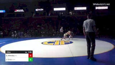 113 lbs Final - Dominic Mendez, Righetti (CS) vs Joey Cruz, Clovis North (CS)