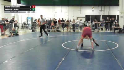 150 lbs Round Of 64 - Rhett Washleski, NJ vs Preston Crone, SC