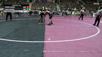 6A 175 lbs Quarterfinal - Ruben Gomez, Brookwood Jr-Sr vs Blas Correa, Homewood Hs