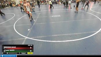 170 lbs Cons. Round 3 - Ethan White, OK vs Brenden Banz, IL