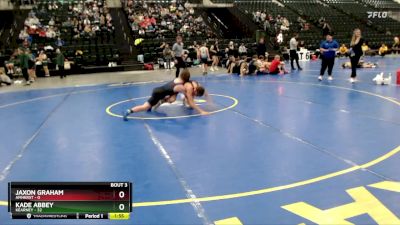 144 lbs Round 1 (16 Team) - Kade Abbey, Kearney vs Jaxon Graham, Amherst