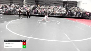 77-J lbs Round Of 32 - Joseph Monell, Owego Wrestling vs Declan Kelly, Rhino Wrestling