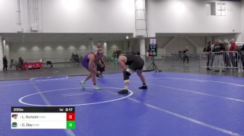 285 lbs C Of 8 #2 - Lance Runyon, Northern Iowa vs Cory Day, Binghamton