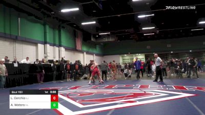 170 lbs Consi Of 8 #2 - Louie Cerchio, NJ vs Adam Waters, PA