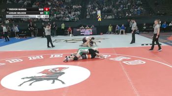 Quarterfinal - Logan Nelson, Wisner-Pilger vs Trevor Manka, Maxwell