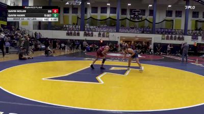 157 lbs Round Of 16 - Gavin Nolan, Unattached vs Gavin Hawk, Princeton Unattached